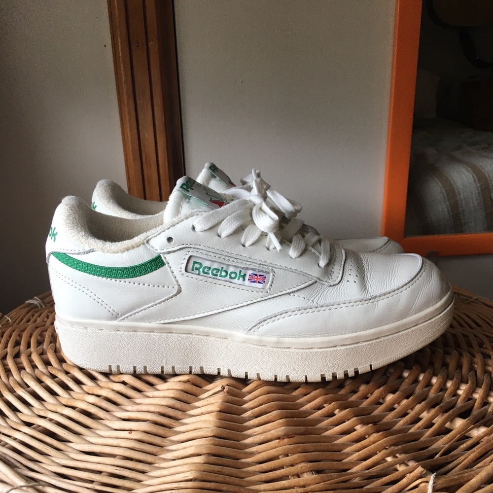 Reebok Women’s Club C Double size 7.5 white